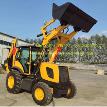 Backhoe loader with reliable hydraulic system